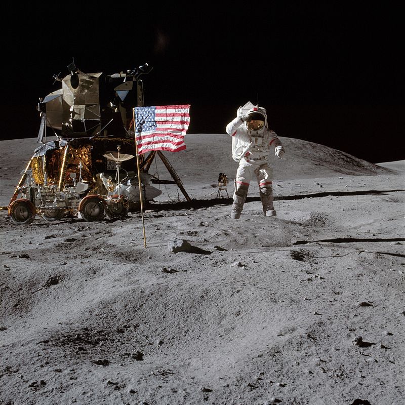 800px john w. young on the moon