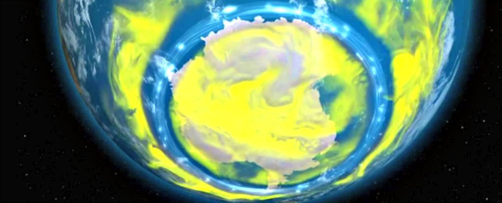 Dziura ozonowa się zmniejsza!