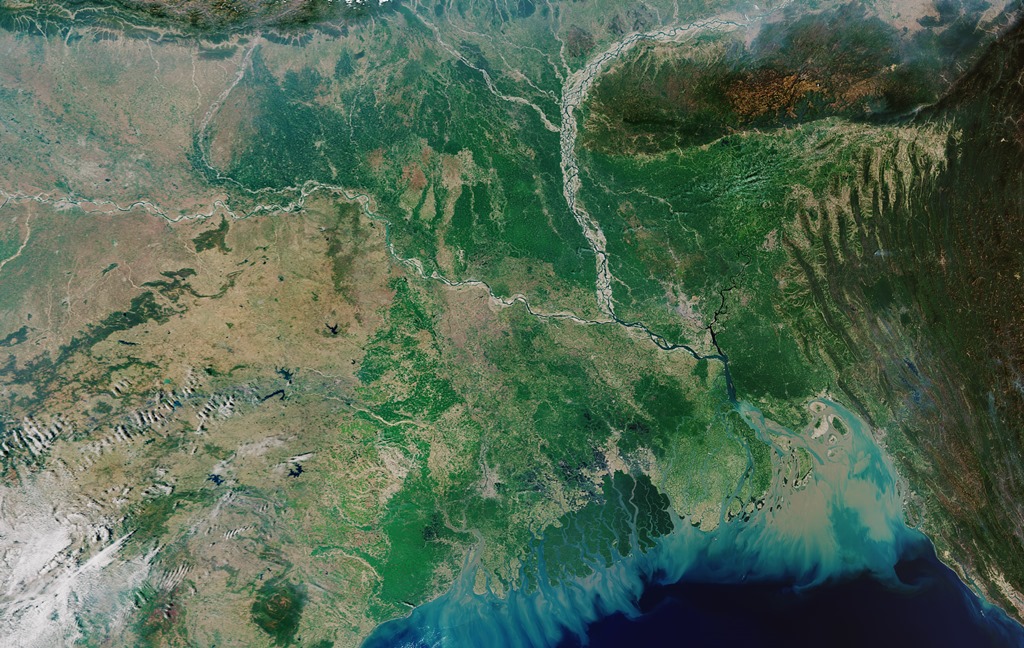 2500 lat temu trzęsienie ziemi zmieniło bieg Gangesu