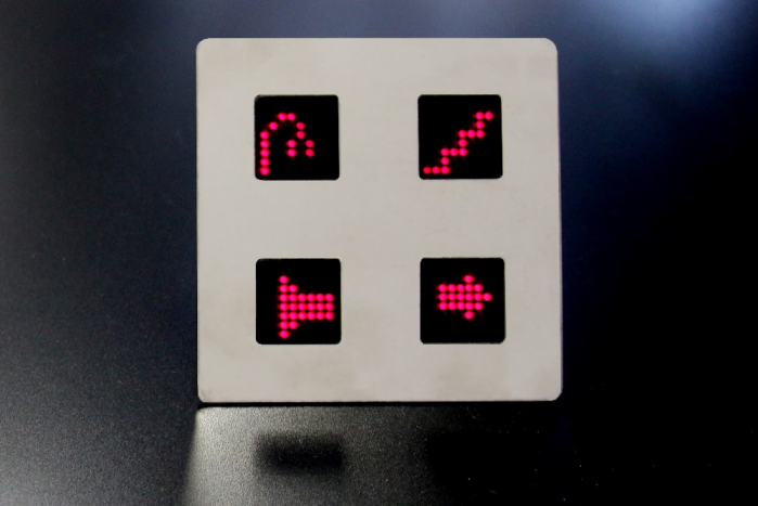 Włącznik sterujący urządzeniami elektrycznymi w budynkach inteligentnych