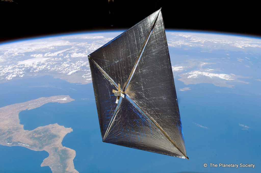 Kosmiczne żaglowce ruszają w rejs