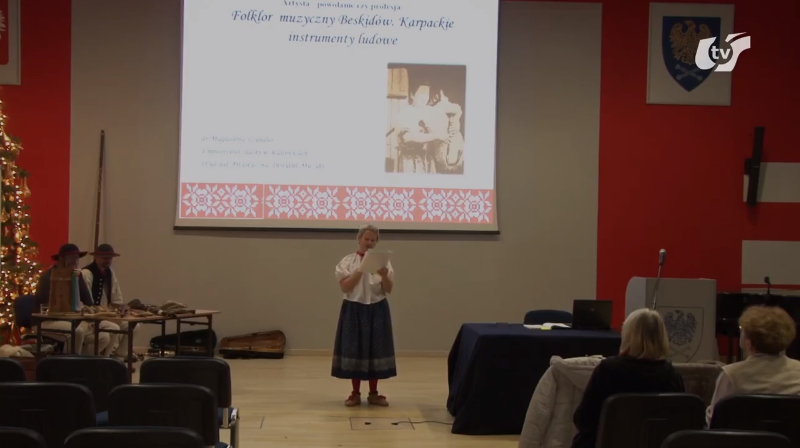 Wykład dr Magdaleny Szyndler „Folklor muzyczny Beskidów. Karpackie instrumenty ludowe”