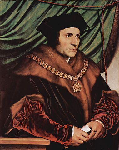 „Portret Tomasza Morusa” (Hans Holbein Młodszy, 1527)