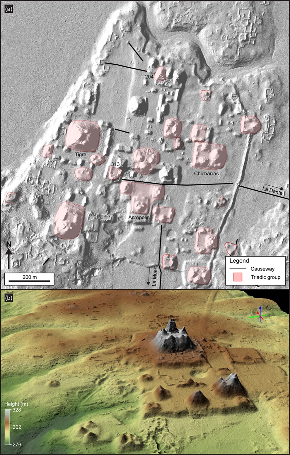obraz wykonany w technologii LiDAR, źródło: omawiany artykuł, licencja CC