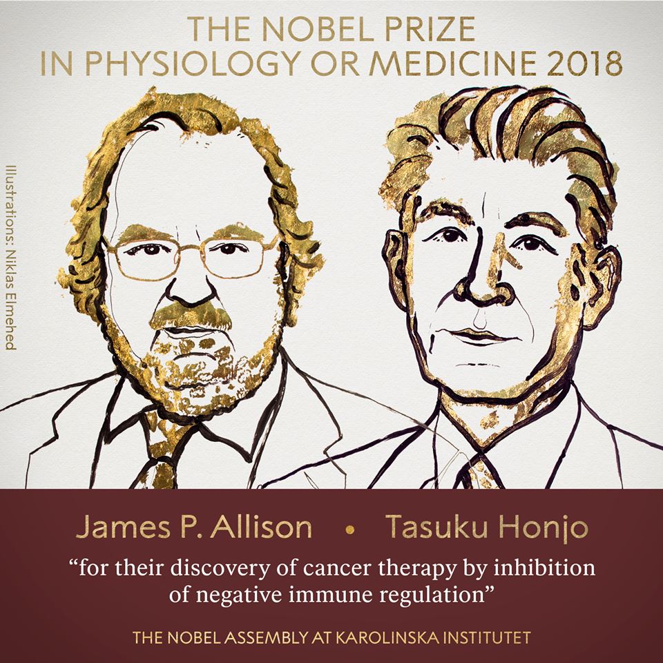 nobel z medycyny 2018